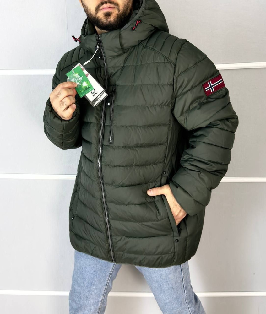 Купить Куртка мужская зеленая оптом Садовод Интернет-каталог Садовод интернет-каталог