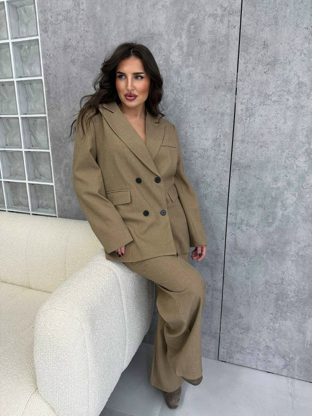 Купить Женский костюм бежевый оптом Садовод Интернет-каталог Садовод интернет-каталог