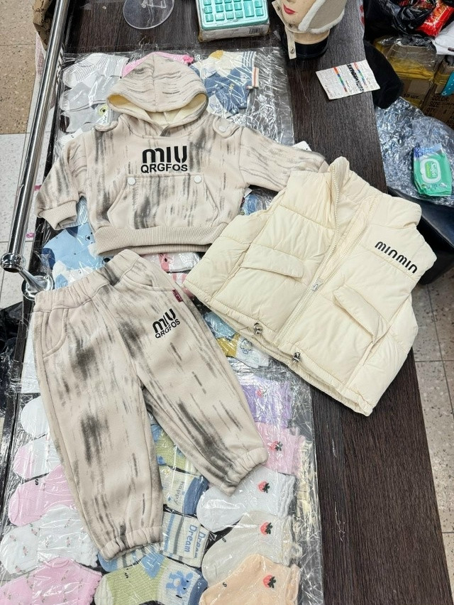 Купить Детский костюм светло-серый оптом Садовод Интернет-каталог Садовод интернет-каталог