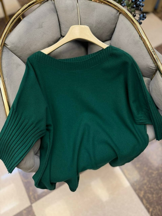 Купить Женская кофта изумрудная оптом Садовод Интернет-каталог Садовод интернет-каталог