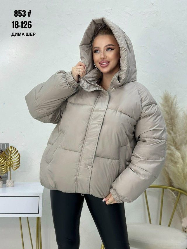 Купить Куртка женская бежевая оптом Садовод Интернет-каталог Садовод интернет-каталог