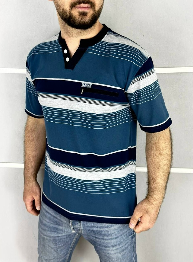 Купить Мужская футболка голубая оптом Садовод Интернет-каталог Садовод интернет-каталог