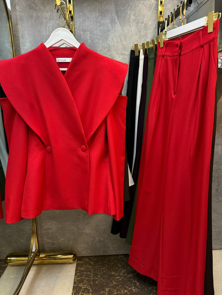 Купить Женский костюм красный оптом Садовод Интернет-каталог Садовод интернет-каталог