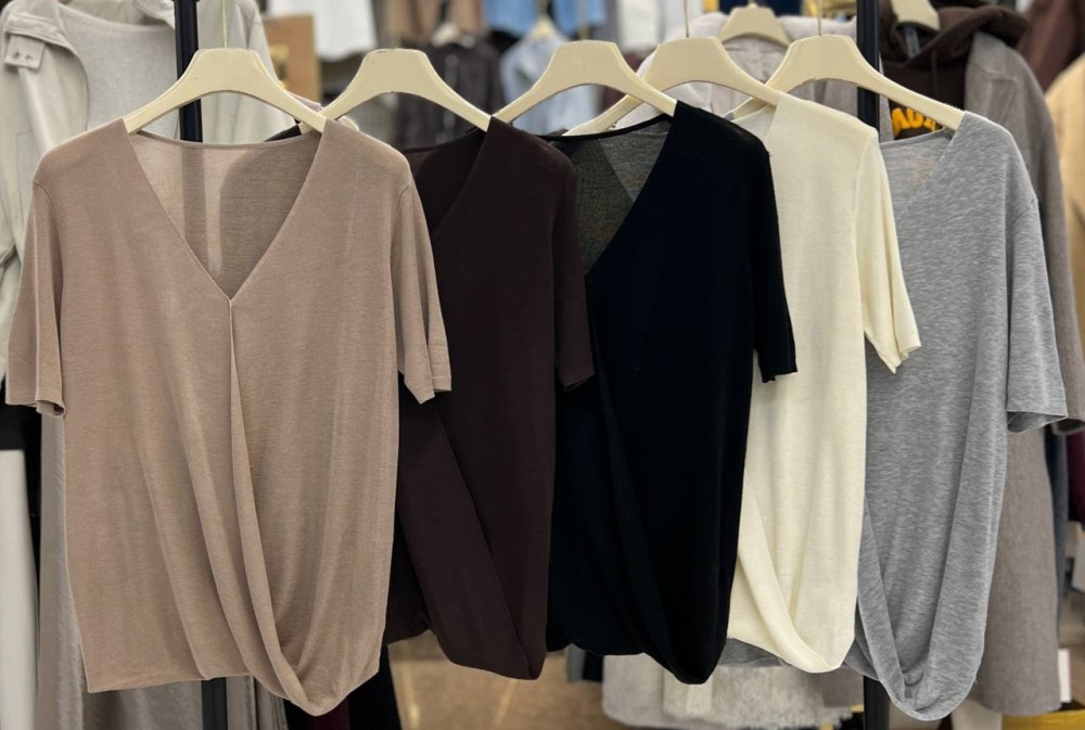 Купить Женская футболка серая оптом Садовод Интернет-каталог Садовод интернет-каталог