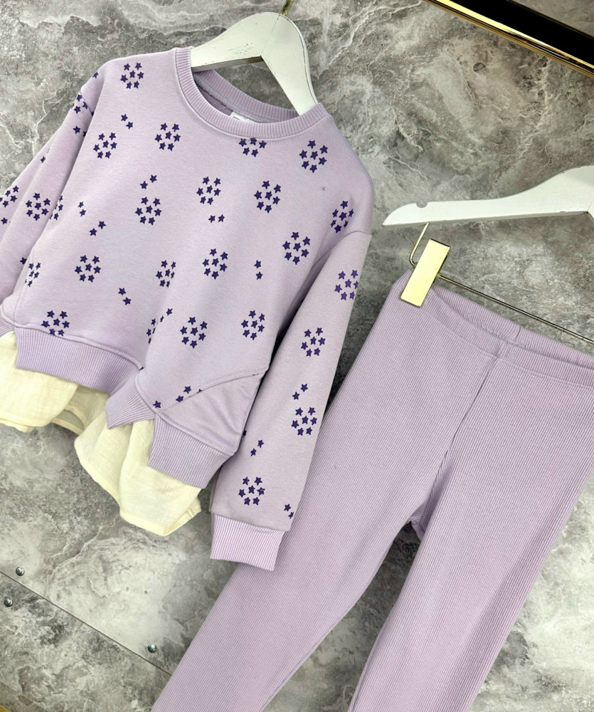 Купить Детский костюм сиреневый оптом Садовод Интернет-каталог Садовод интернет-каталог