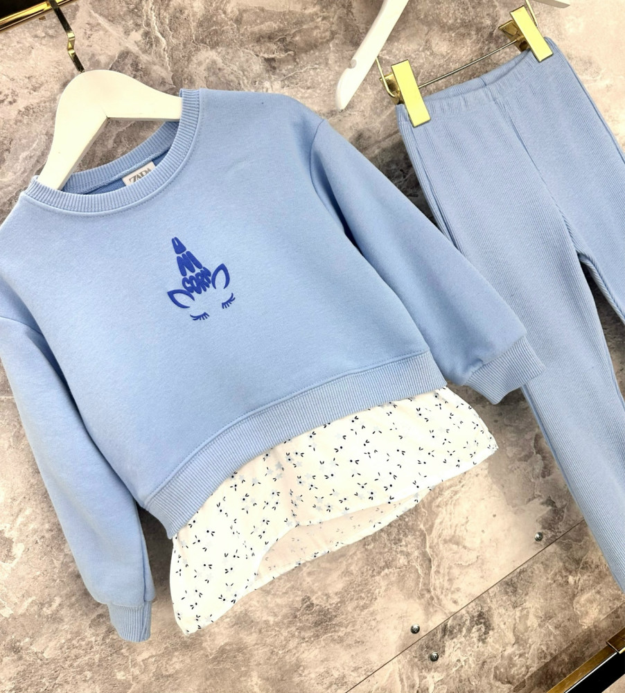 Купить Детский костюм голубой оптом Садовод Интернет-каталог Садовод интернет-каталог