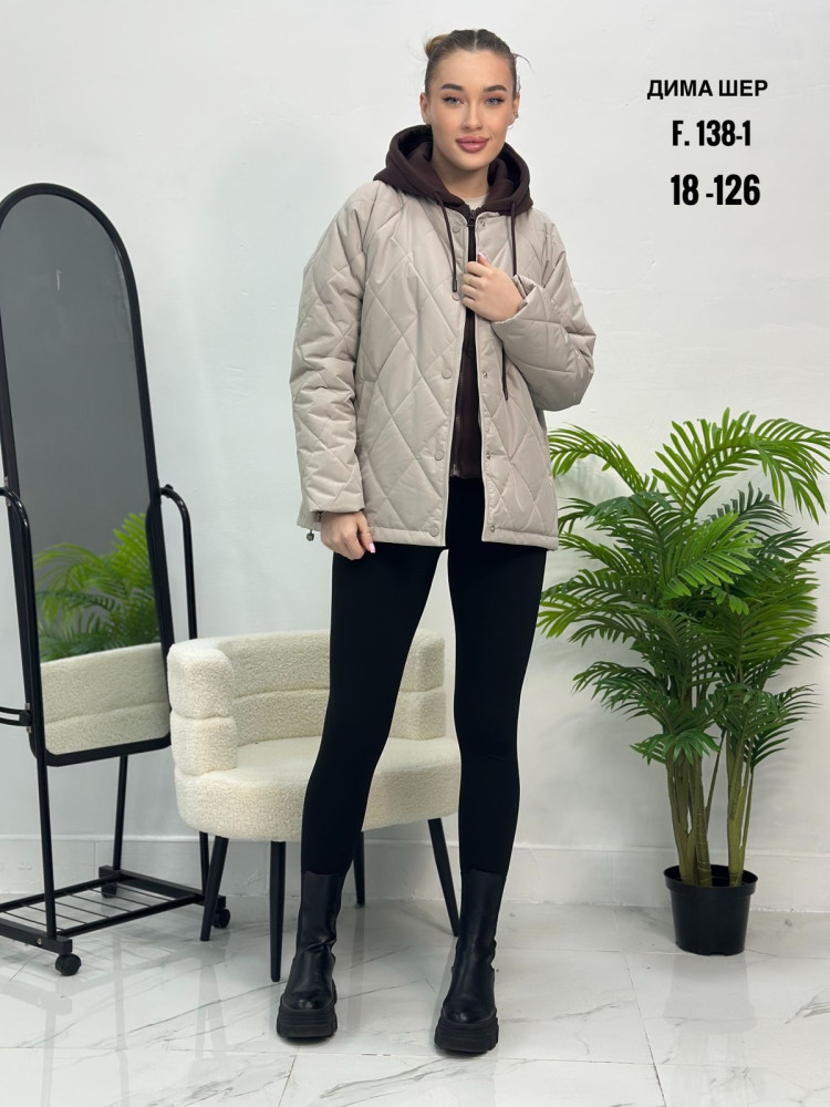 Купить Куртка женская серая оптом Садовод Интернет-каталог Садовод интернет-каталог
