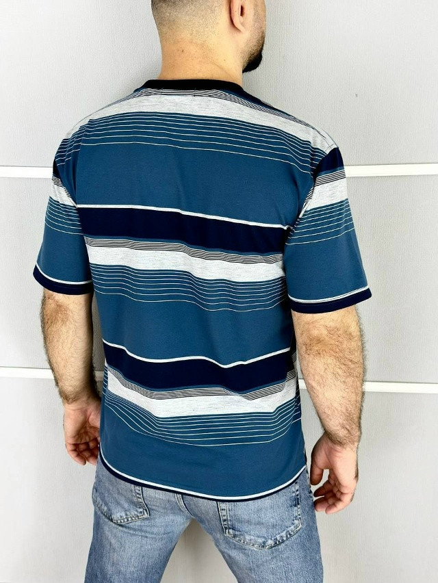 Купить Мужская футболка голубая оптом Садовод Интернет-каталог Садовод интернет-каталог