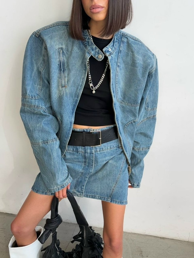 Купить Куртка синяя оптом Садовод Интернет-каталог Садовод интернет-каталог