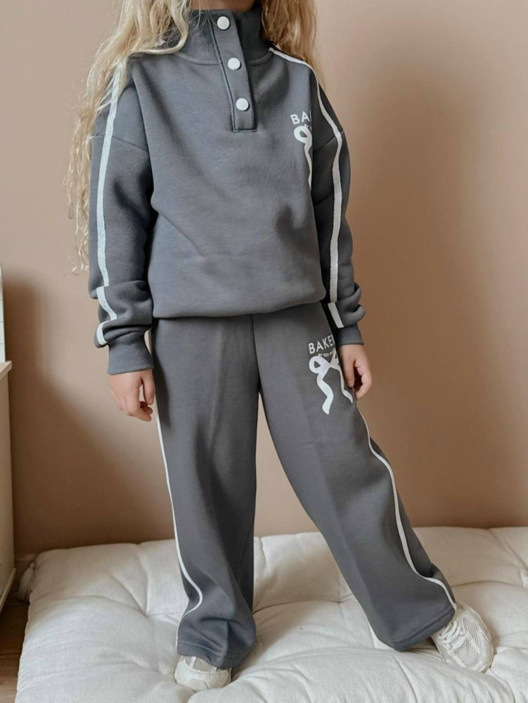 Купить Детский костюм темно-серый оптом Садовод Интернет-каталог Садовод интернет-каталог