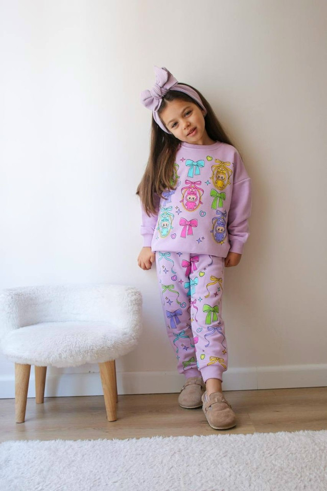 Купить Детский костюм сиреневый оптом Садовод Интернет-каталог Садовод интернет-каталог