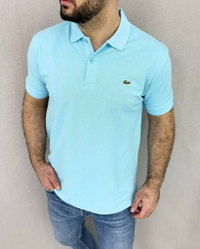 Купить Мужская футболка голубая оптом Садовод Интернет-каталог Садовод интернет-каталог