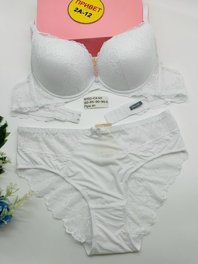 Купить Комплект нижнего белья белый оптом Садовод Интернет-каталог Садовод интернет-каталог