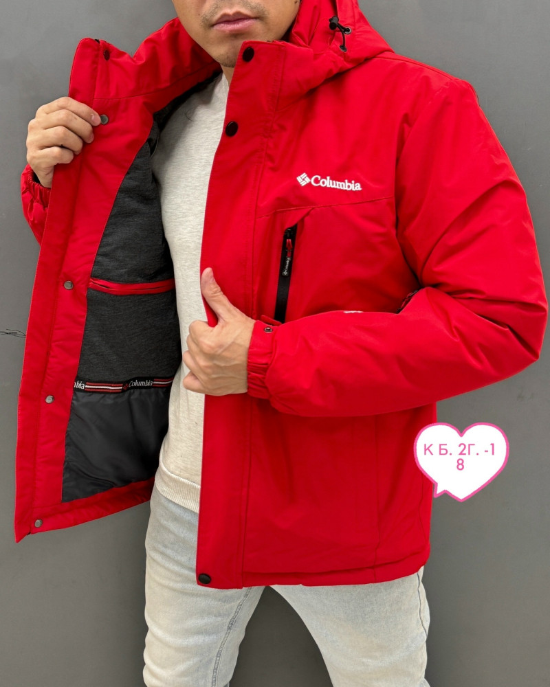 Купить Куртка мужская красная оптом Садовод Интернет-каталог Садовод интернет-каталог