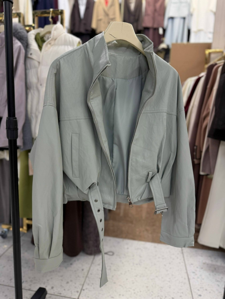 Купить Куртка женская зеленая оптом Садовод Интернет-каталог Садовод интернет-каталог