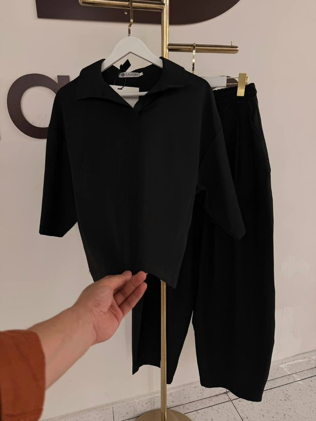 Купить Женский костюм черный оптом Садовод Интернет-каталог Садовод интернет-каталог