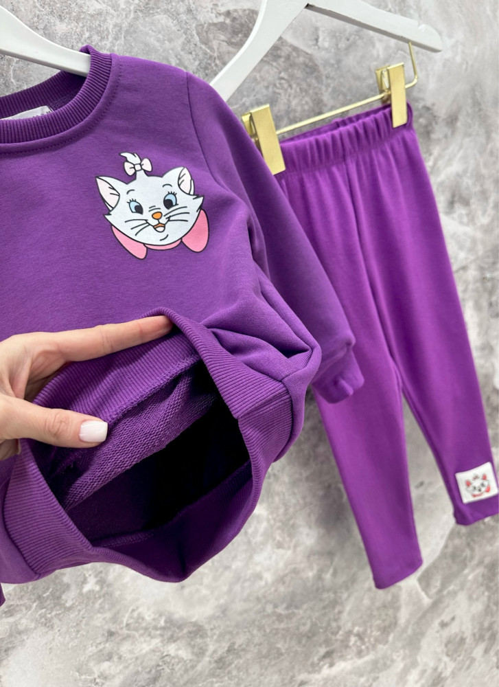 Купить Детский костюм фиолетовый оптом Садовод Интернет-каталог Садовод интернет-каталог