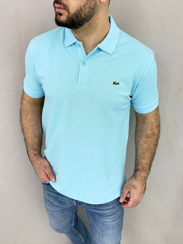 Купить Мужская футболка голубая оптом Садовод Интернет-каталог Садовод интернет-каталог