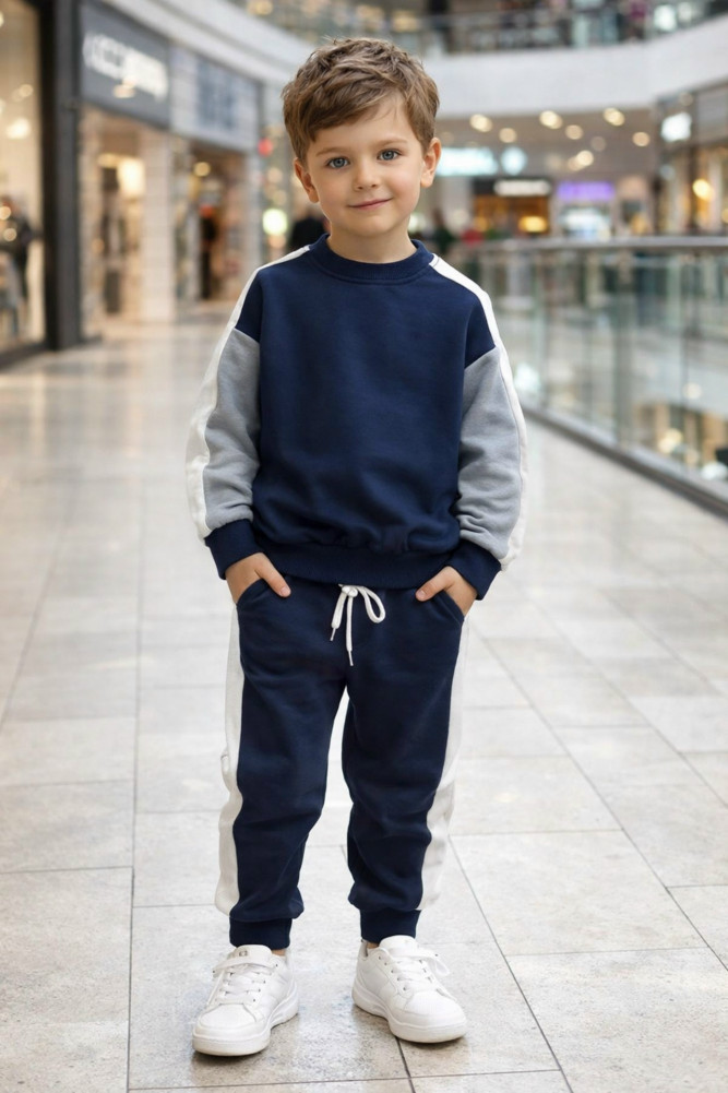 Купить Детский костюм синий оптом Садовод Интернет-каталог Садовод интернет-каталог