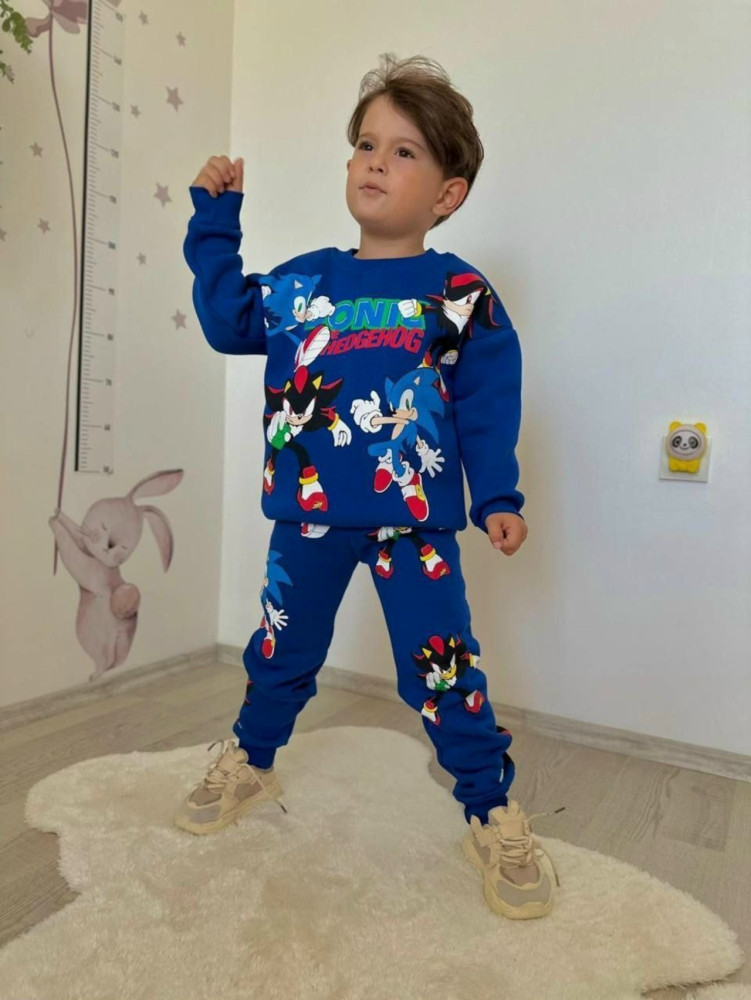 Купить Детский костюм синий оптом Садовод Интернет-каталог Садовод интернет-каталог