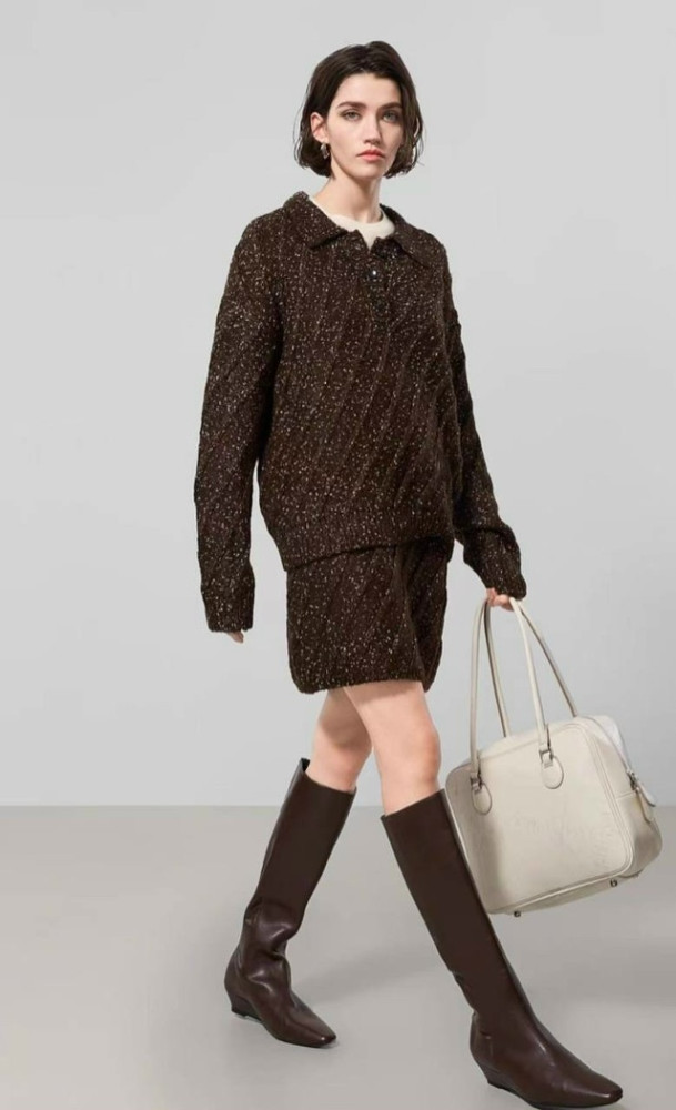 Купить Женский костюм коричневый оптом Садовод Интернет-каталог Садовод интернет-каталог