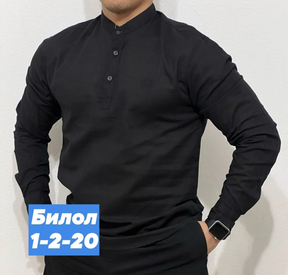 Купить Мужская рубашка черная оптом Садовод Интернет-каталог Садовод интернет-каталог