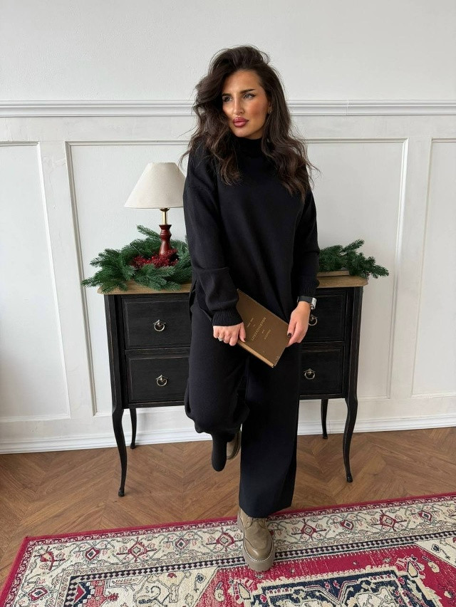 Купить Женский костюм черный оптом Садовод Интернет-каталог Садовод интернет-каталог