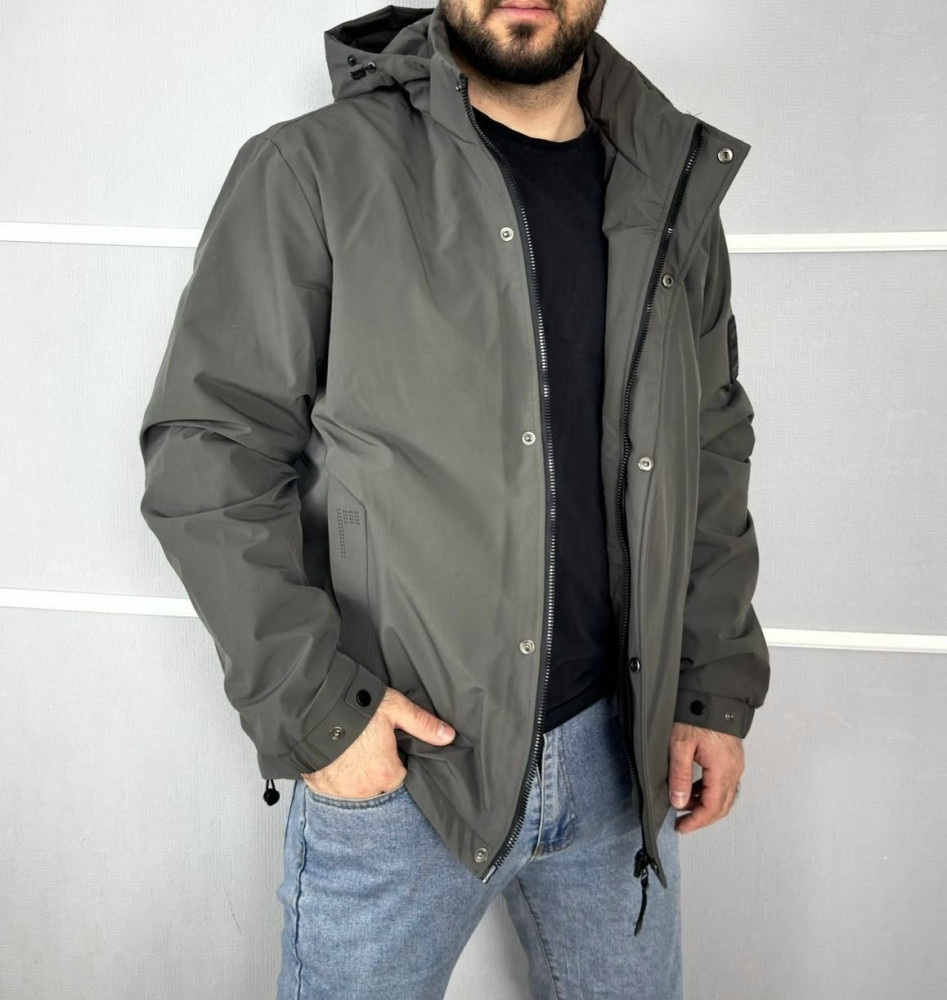 Купить Куртка мужская серая оптом Садовод Интернет-каталог Садовод интернет-каталог