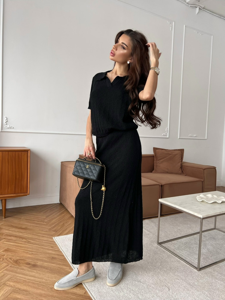 Купить Женский костюм черный оптом Садовод Интернет-каталог Садовод интернет-каталог