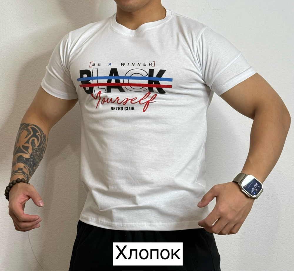 Купить Футболка для мужчин, хлопок оптом Садовод Интернет-каталог Садовод интернет-каталог