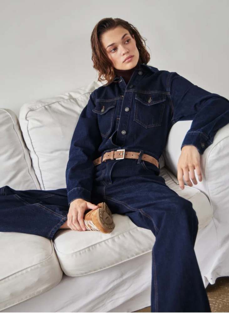 Купить Женский комбинезон темно-синий оптом Садовод Интернет-каталог Садовод интернет-каталог