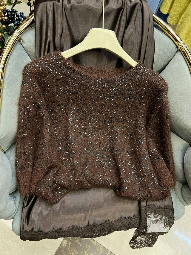 Купить Женская кофта коричневая оптом Садовод Интернет-каталог Садовод интернет-каталог