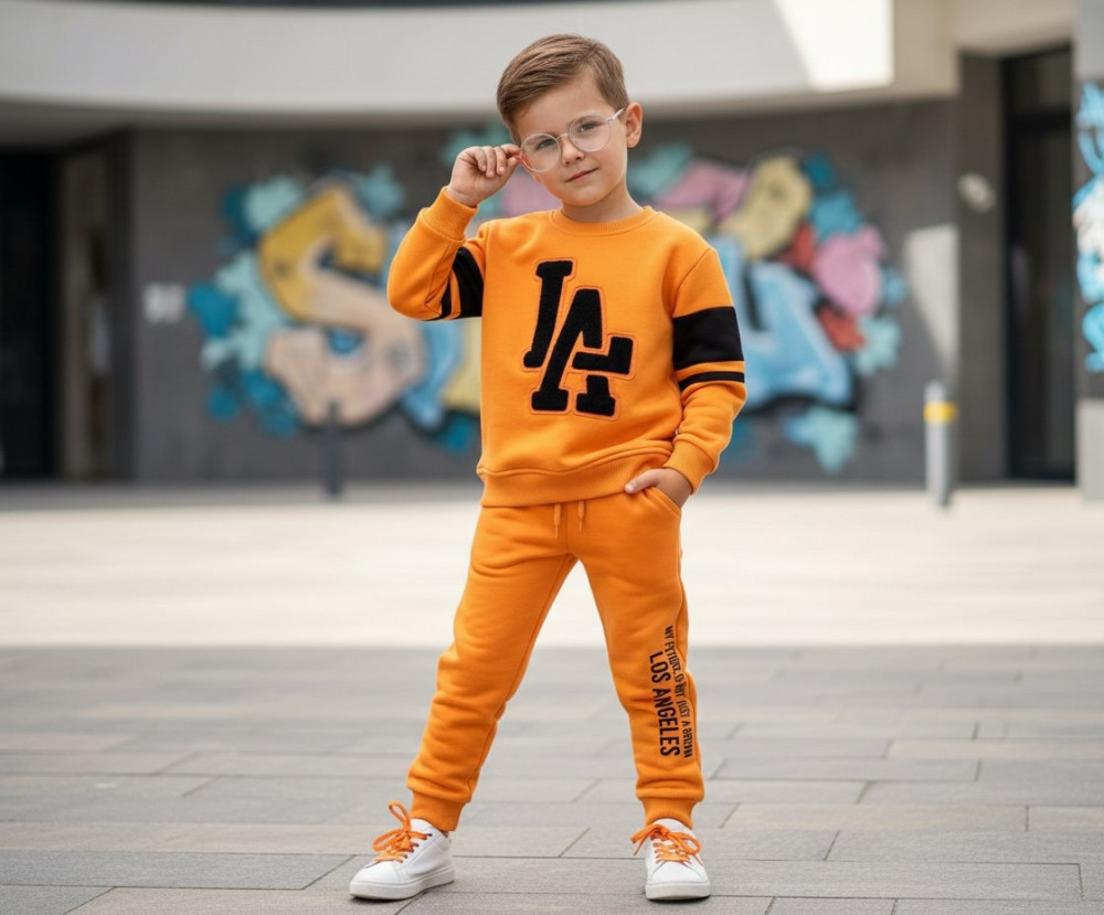 Купить Детский костюм оранжевый оптом Садовод Интернет-каталог Садовод интернет-каталог