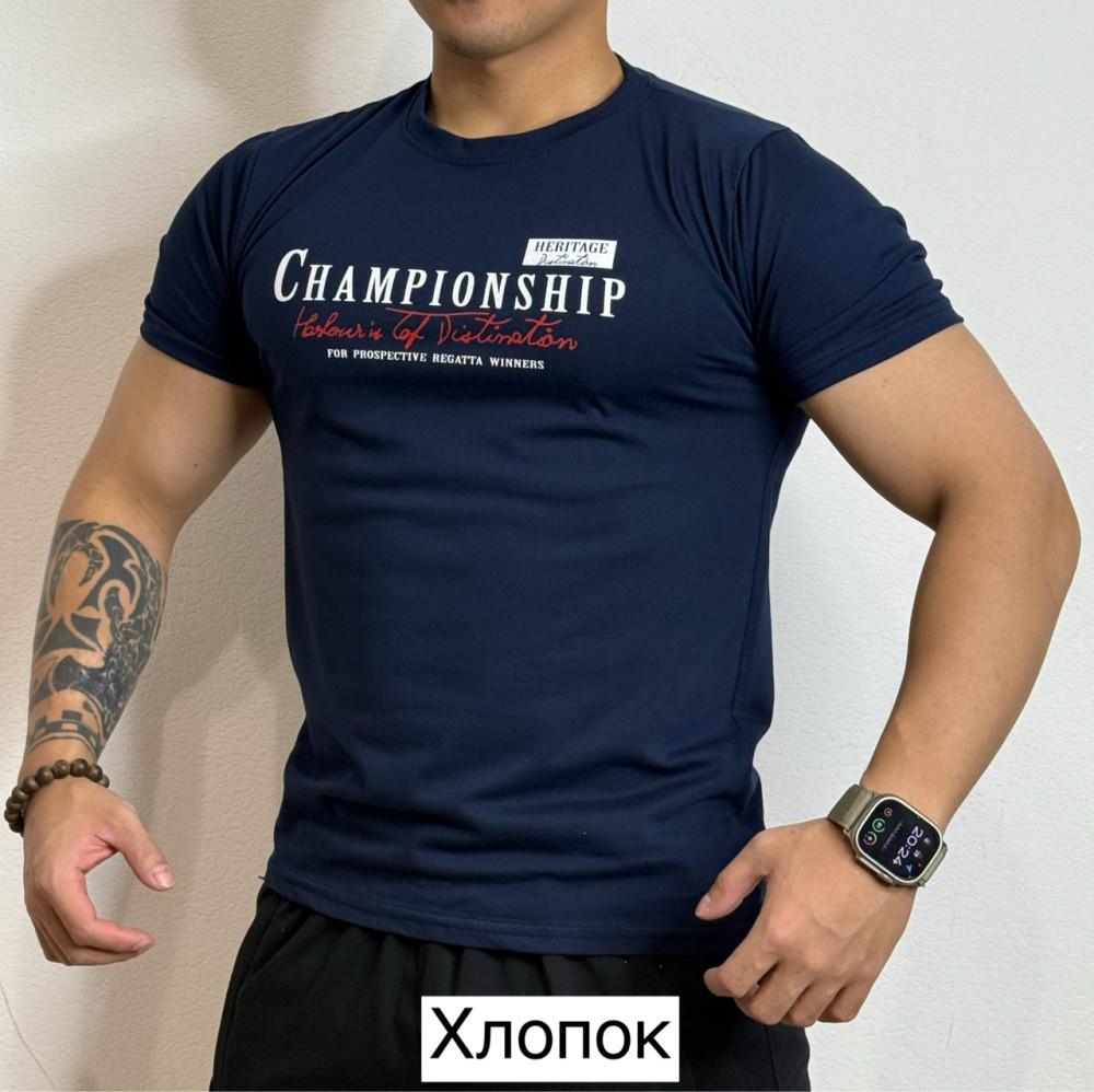 Купить Футболка для мужчин, хлопок оптом Садовод Интернет-каталог Садовод интернет-каталог