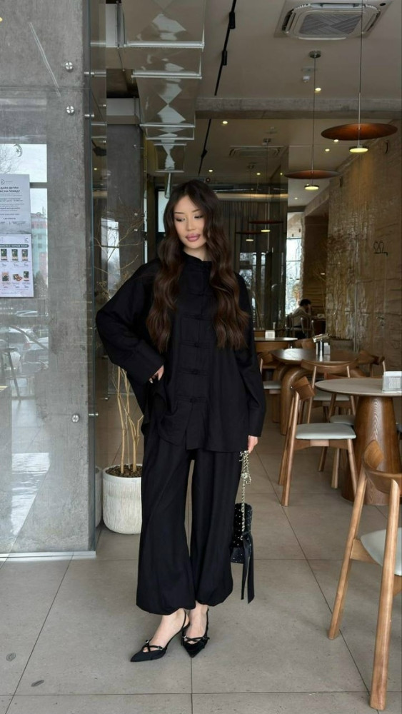 Купить Женский костюм черный оптом Садовод Интернет-каталог Садовод интернет-каталог