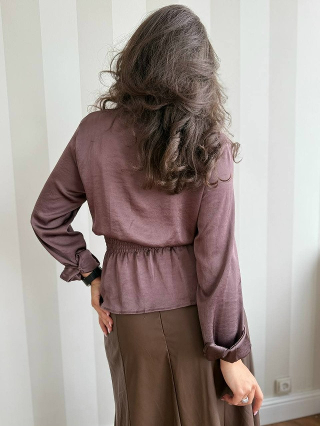 Купить Блузка фиолетовая оптом Садовод Интернет-каталог Садовод интернет-каталог