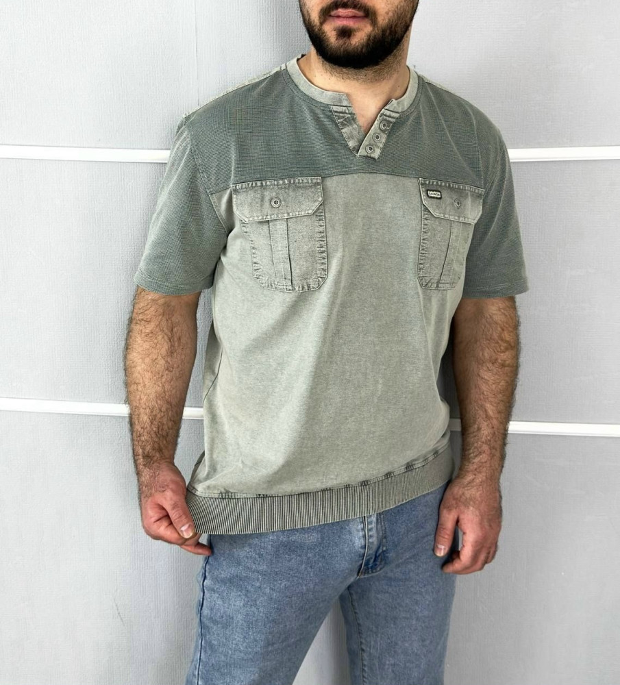 Купить Мужская футболка зеленая оптом Садовод Интернет-каталог Садовод интернет-каталог