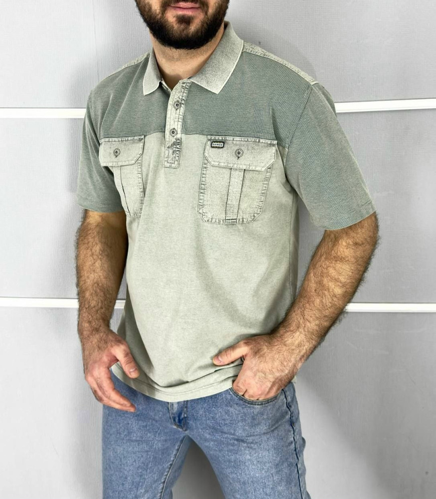 Купить Мужская футболка зеленая оптом Садовод Интернет-каталог Садовод интернет-каталог