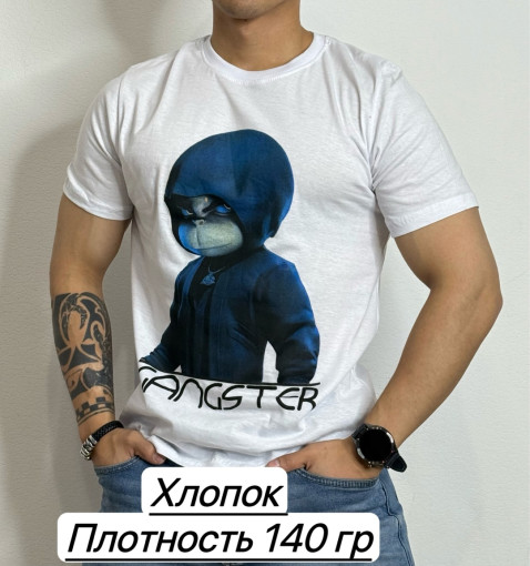Футболка для мужчин, хлопок САДОВОД официальный интернет-каталог