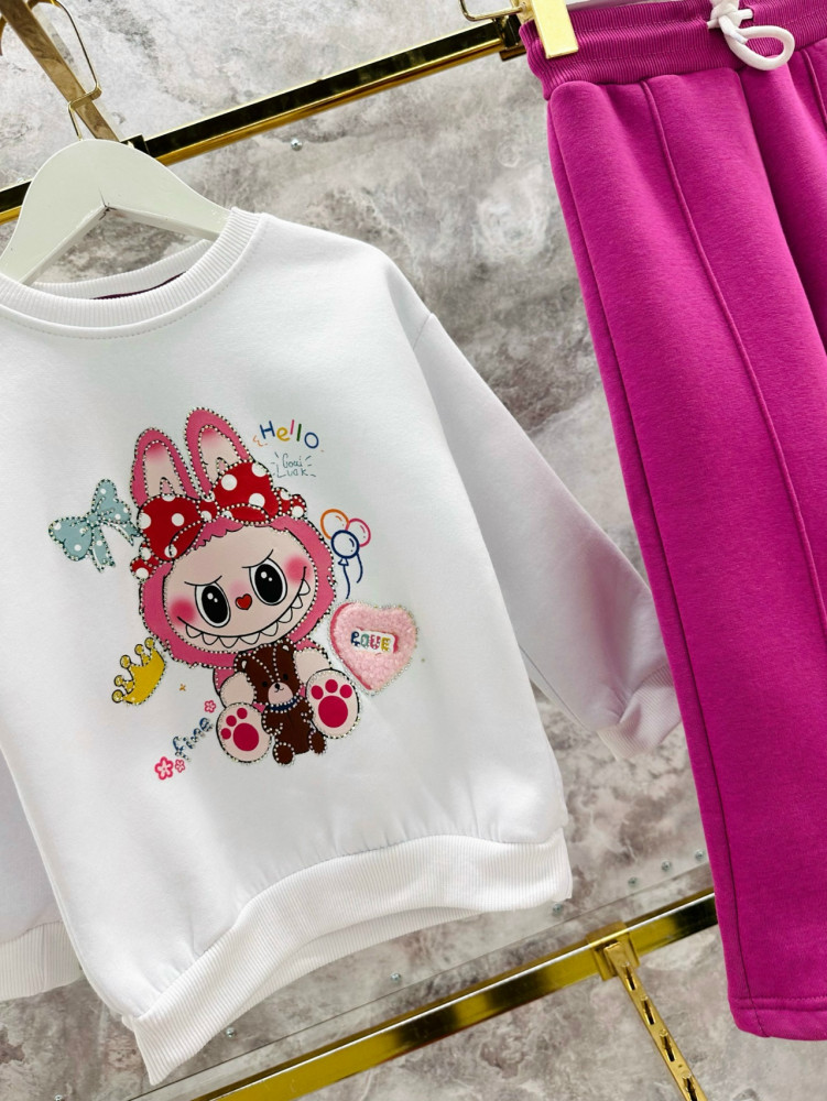 Купить Детский костюм розовый оптом Садовод Интернет-каталог Садовод интернет-каталог