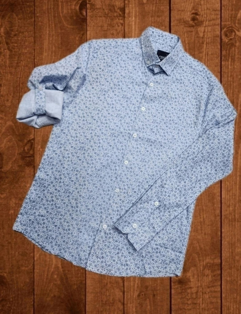 Купить Мужская рубашка голубая оптом Садовод Интернет-каталог Садовод интернет-каталог