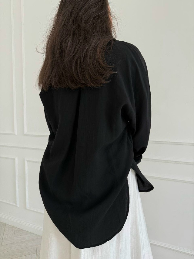 Купить Женская рубашка черная оптом Садовод Интернет-каталог Садовод интернет-каталог