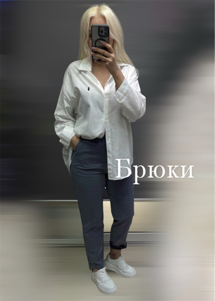 Купить Женские брюки темно-серые оптом Садовод Интернет-каталог Садовод интернет-каталог