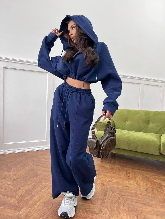 Купить Женский костюм синий оптом Садовод Интернет-каталог Садовод интернет-каталог