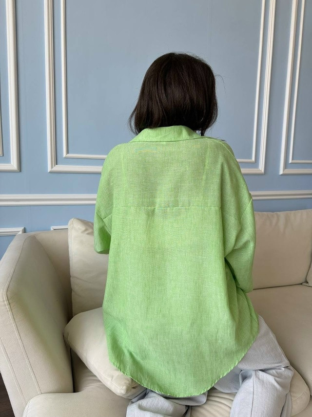 Купить Женская рубашка салатовая оптом Садовод Интернет-каталог Садовод интернет-каталог