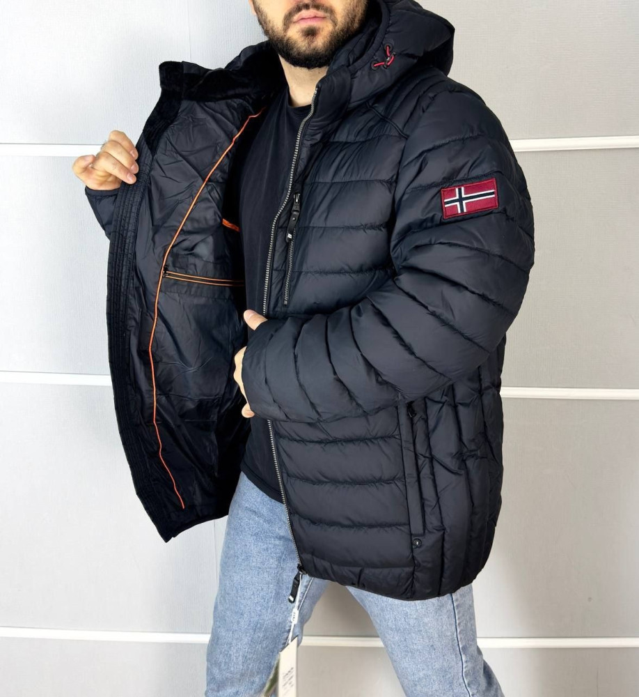 Купить Куртка мужская синяя оптом Садовод Интернет-каталог Садовод интернет-каталог