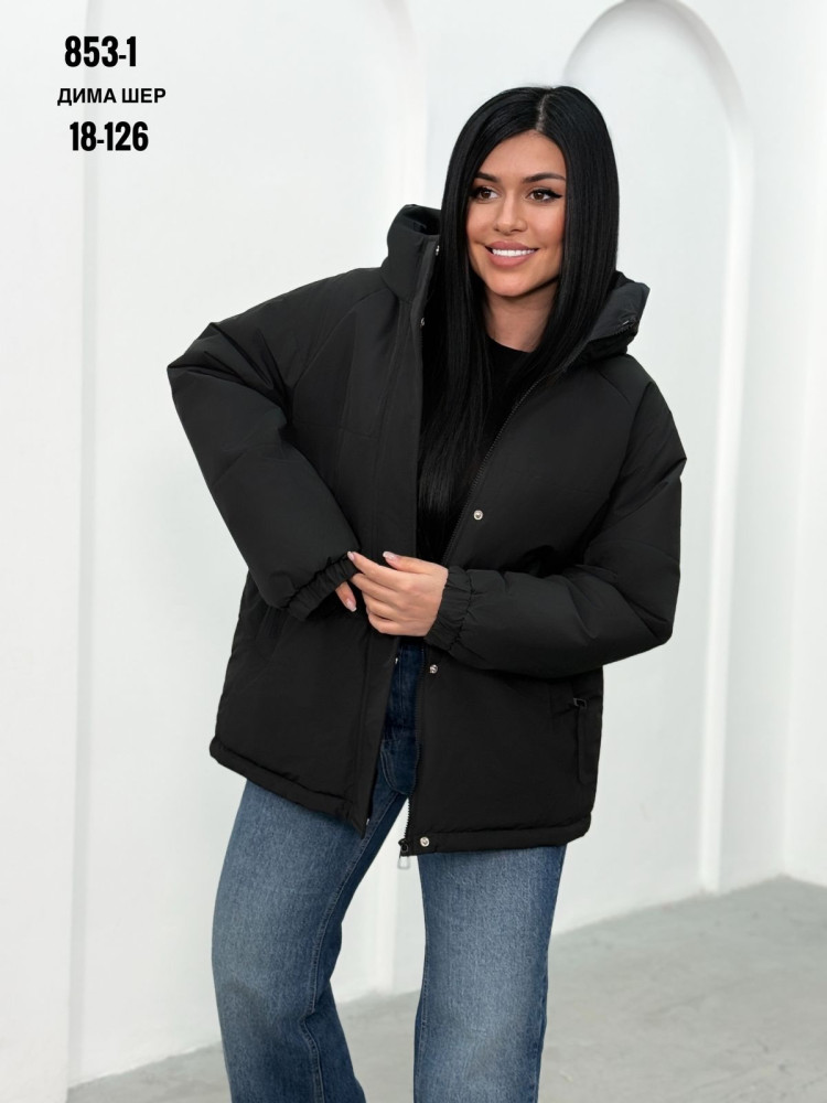 Купить Куртка женская черная оптом Садовод Интернет-каталог Садовод интернет-каталог