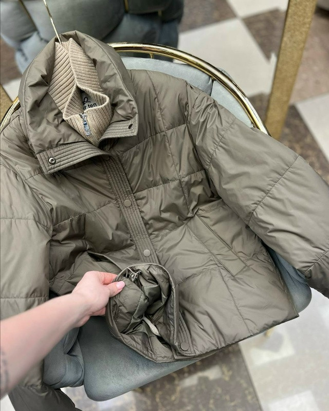 Купить Куртка женская бежевая оптом Садовод Интернет-каталог Садовод интернет-каталог