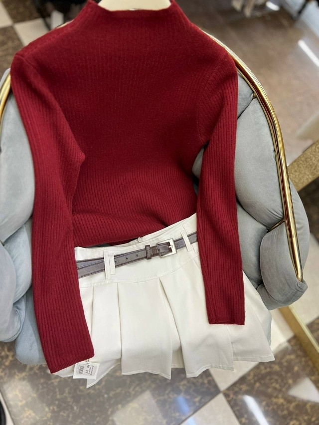 Купить Женская водолазка красная оптом Садовод Интернет-каталог Садовод интернет-каталог