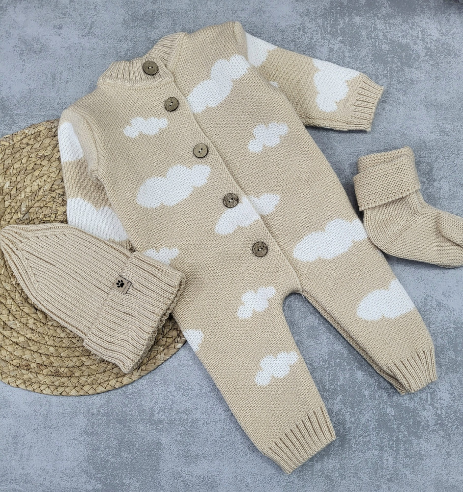 Купить Детский комбинезон бежевый оптом Садовод Интернет-каталог Садовод интернет-каталог